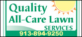 Quality All-Care Lawn Service Sponsorship Banner