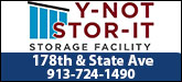 Y-Not Store It Sponsorship Banner